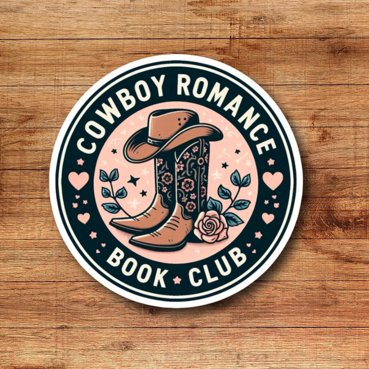 Cowboy romance sticker, romance sticker, sticker, book sticker, kindle sticker, bookish sticker, stickers for kindle,