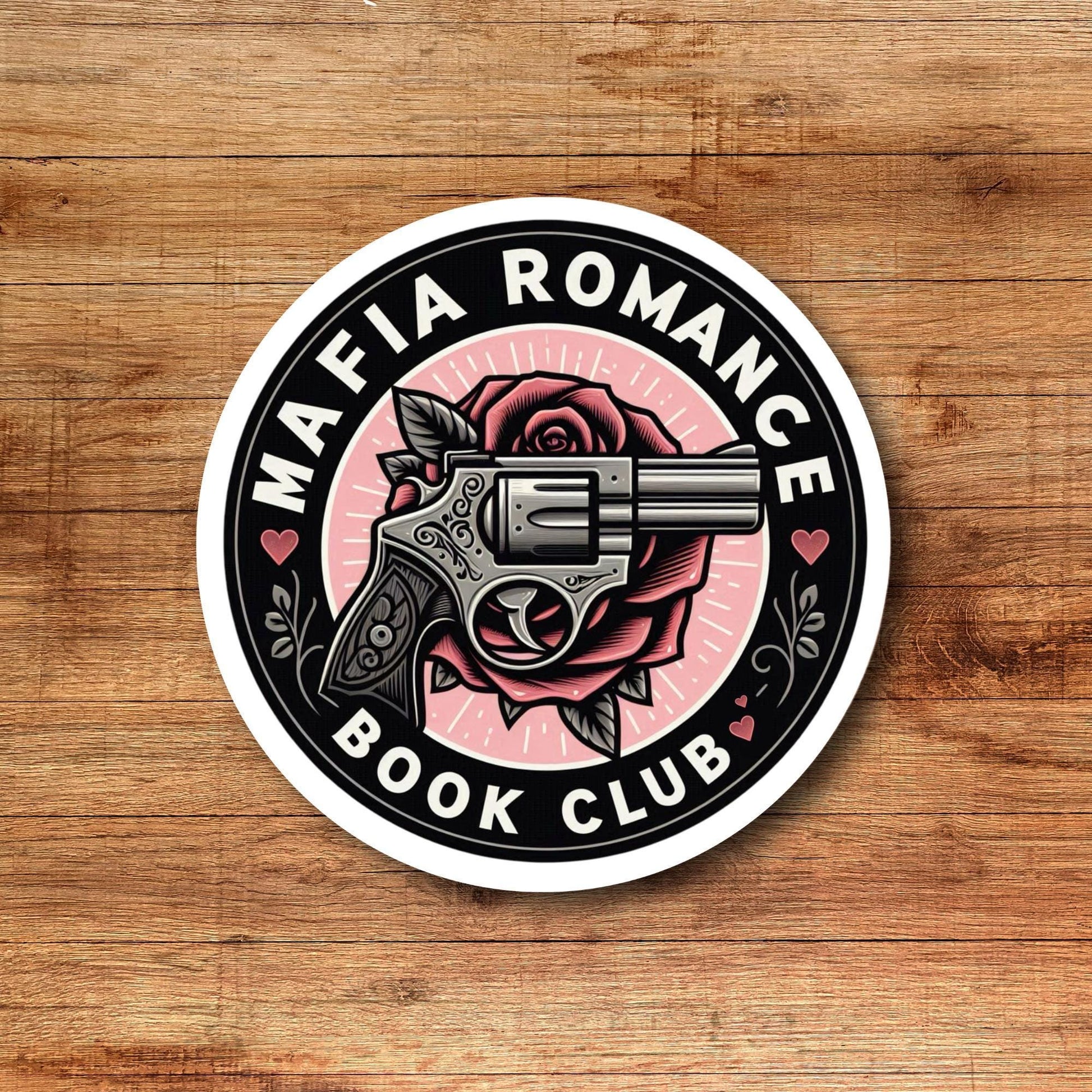 Mafia romance sticker, holographic, book sticker, kindle sticker, bookish sticker, book stickers, stickers for kindle, book merch,