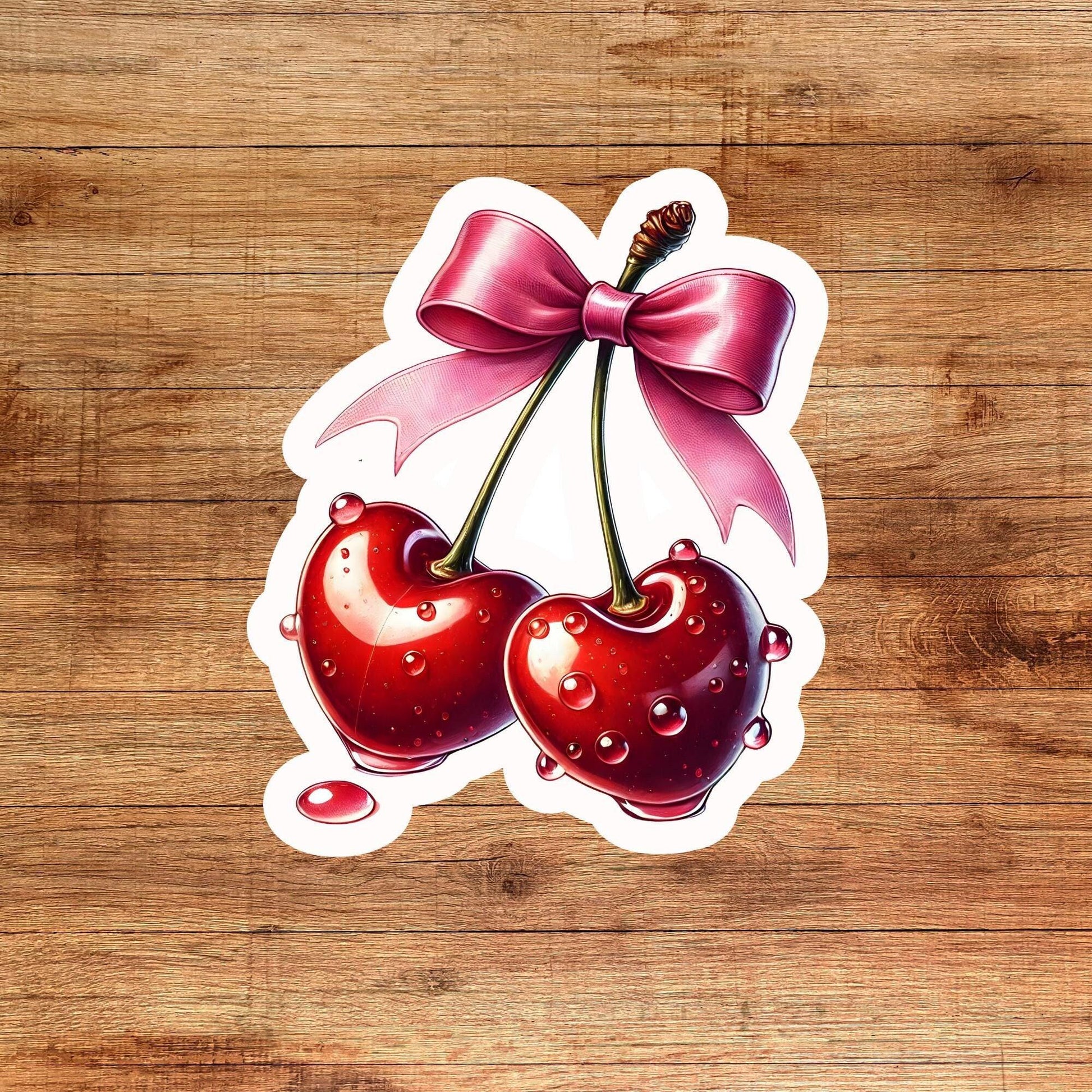 Love you cherry sticker, cherry sticker, kindle sticker, pink sticker, book stickers, stickers for kindle, book gift, kindle accessory
