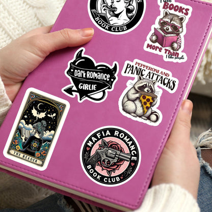 Mafia romance sticker, holographic, book sticker, kindle sticker, bookish sticker, book stickers, stickers for kindle, book merch,