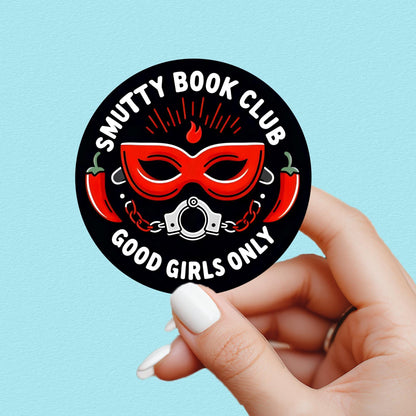Smut Bookclub sticker, smut sticker, dark romance sticker, book sticker, kindle sticker, bookish sticker, smut