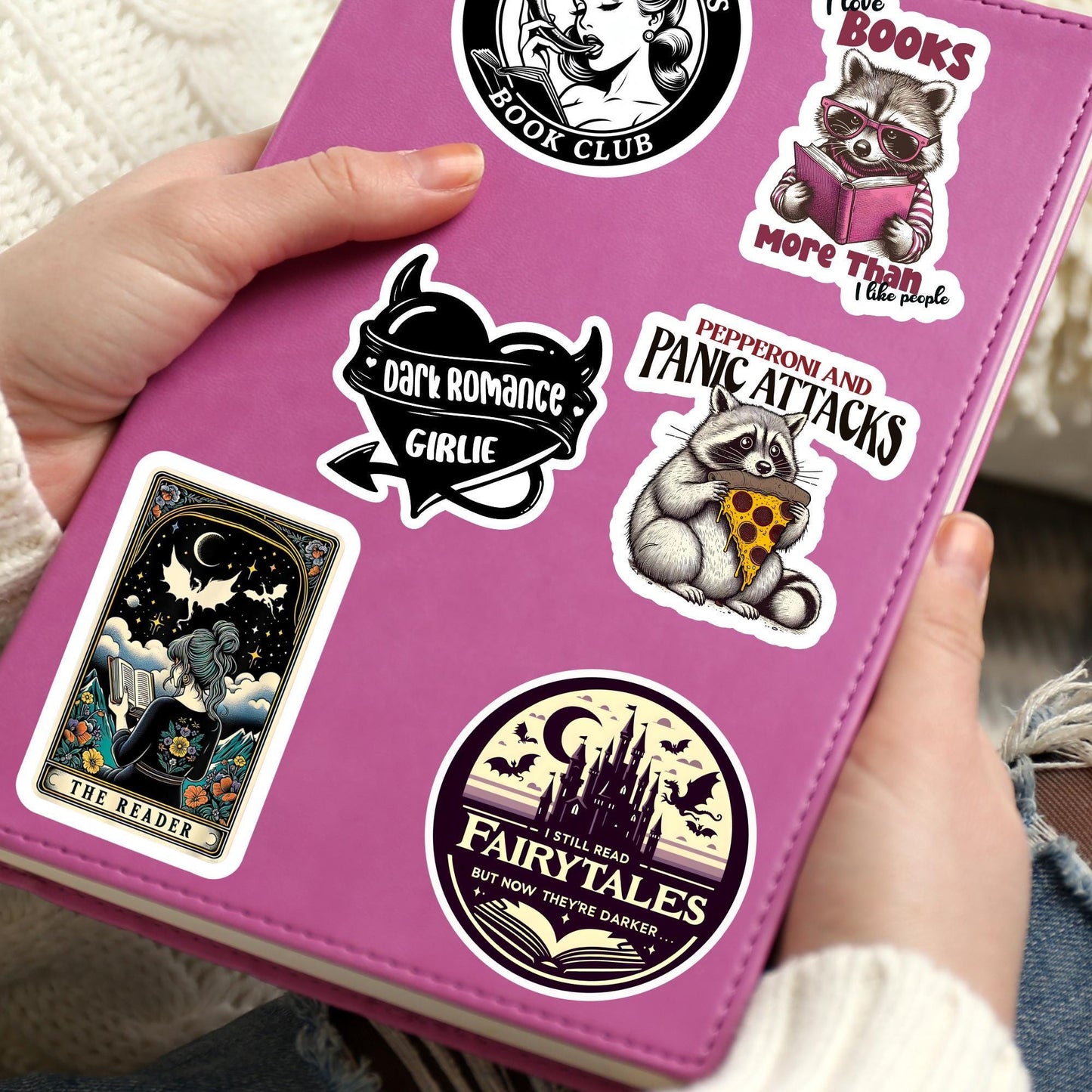 Still read fairytales sticker, dark romance sticker, book club sticker, Morally grey book sticker, kindle sticker, bookish sticker,