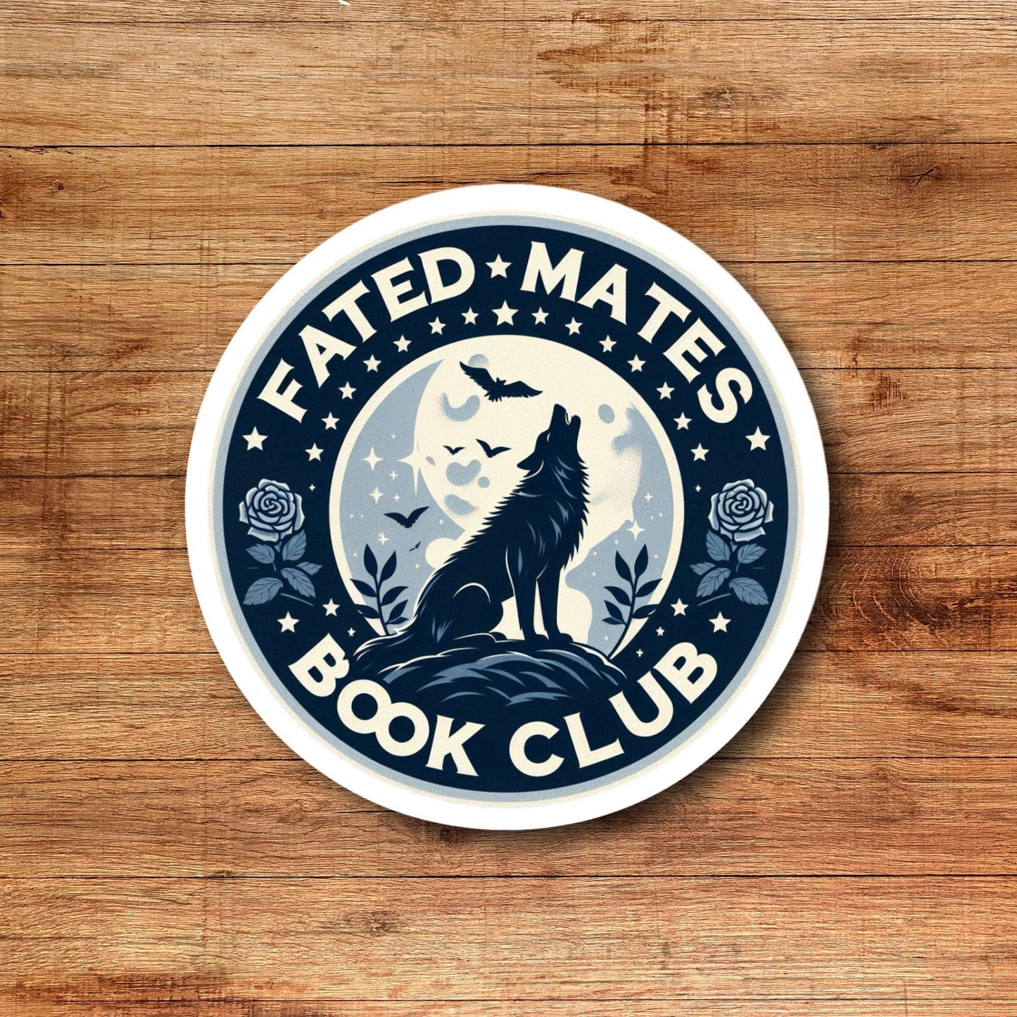 Fated mates sticker, romance sticker, book sticker, kindle sticker, bookish sticker, book stickers, stickers for kindle, book merch,