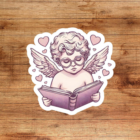 Romance sticker, romance reader sticker, valentine sticker, bookish sticker, book sticker, kindle sticker, pink sticker, stickers for kindle