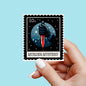 Murder mystery sticker, troupe sticker, book stamp sticker, kindle sticker, book sticker, kindle sticker, bookish sticker, book stickers,