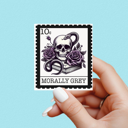 Morally grey sticker, dark romance sticker, troupe sticker, kindle sticker, book sticker, kindle sticker, bookish sticker, book stickers