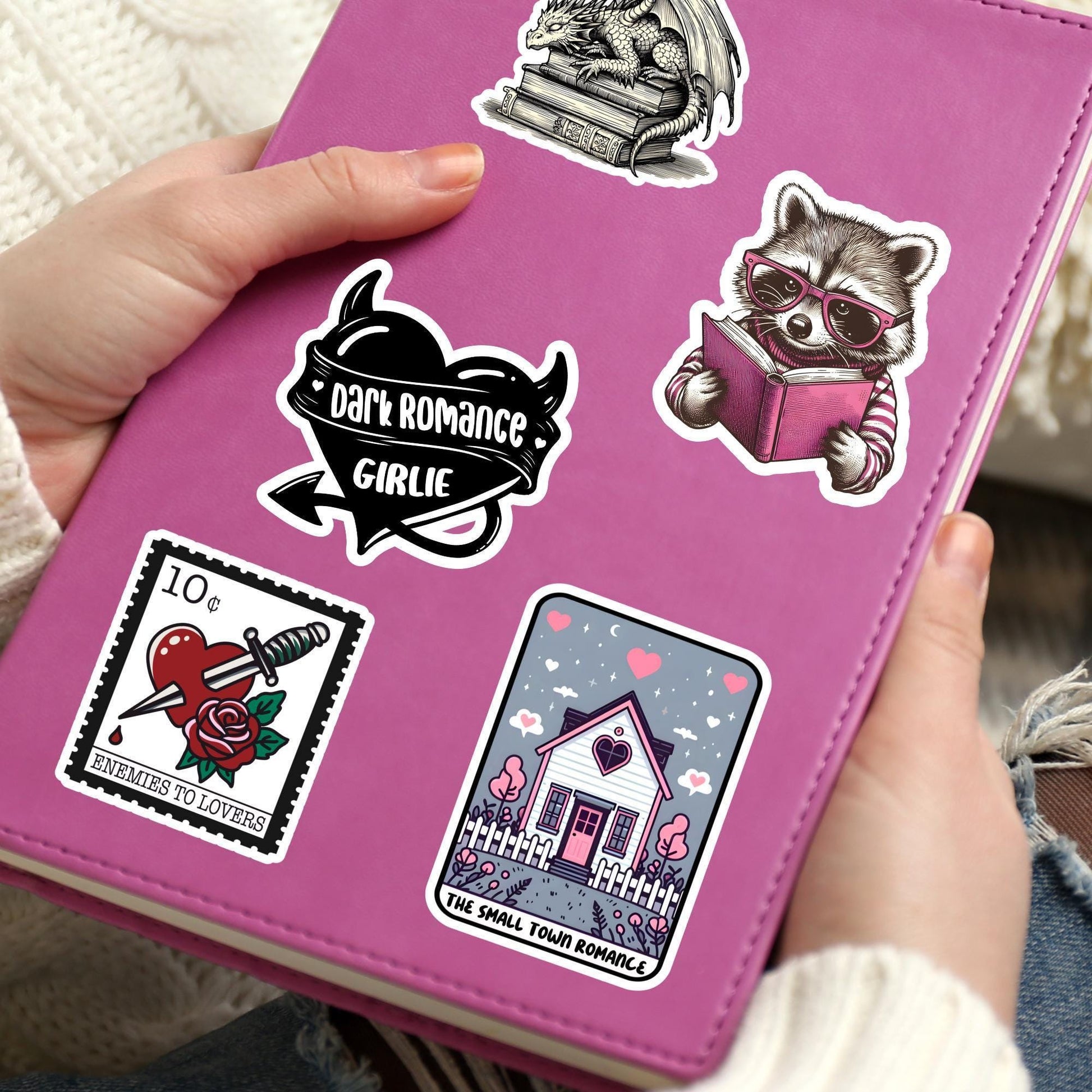 Small town romance book club sticker, romance sticker, book sticker, kindle sticker, bookish sticker, book stickers, sticker for kindle