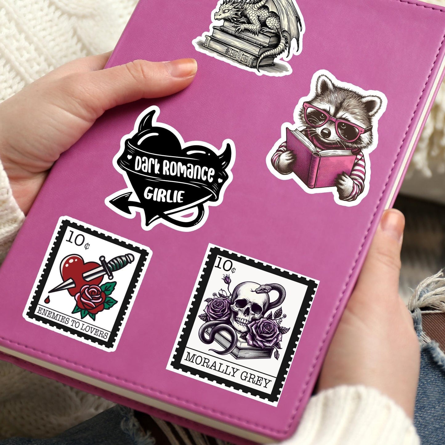 Morally grey sticker, dark romance sticker, troupe sticker, kindle sticker, book sticker, kindle sticker, bookish sticker, book stickers
