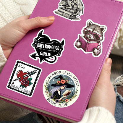 Season of the witch sticker, witch sticker, spooky sticker,book sticker, kindle sticker, bookish sticker, book stickers, sticker for kindle