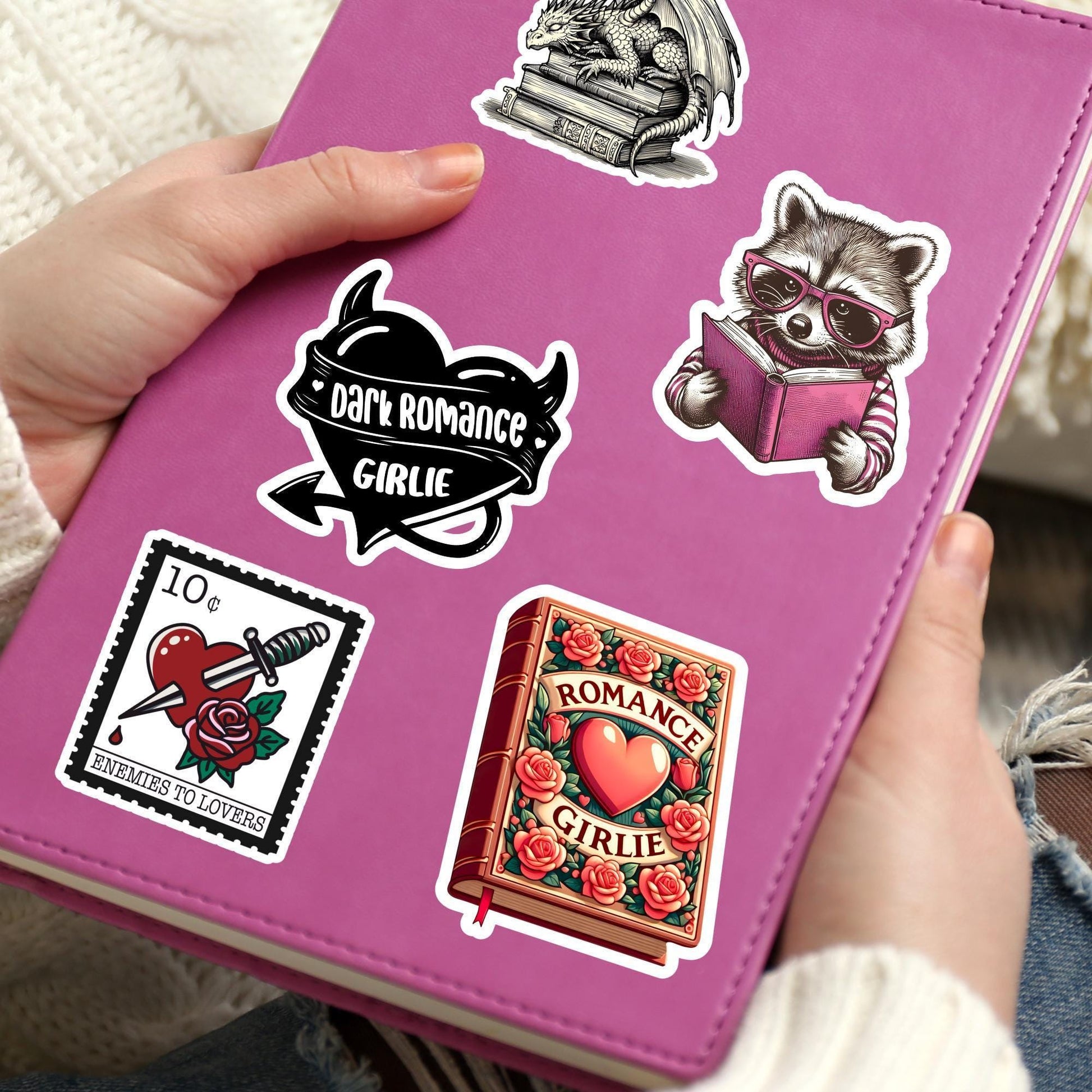 Romance bookclub sticker, romance sticker, sticker, booktok sticker, Kindle sticker, tarot sticker, bookish sticker, book lover sticker