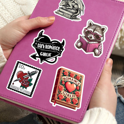 Romance bookclub sticker, romance sticker, sticker, booktok sticker, Kindle sticker, tarot sticker, bookish sticker, book lover sticker