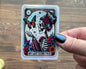 Last flying fuck sticker, booktok sticker, Kindle sticker, tarot sticker, bookish sticker, book lover sticker,