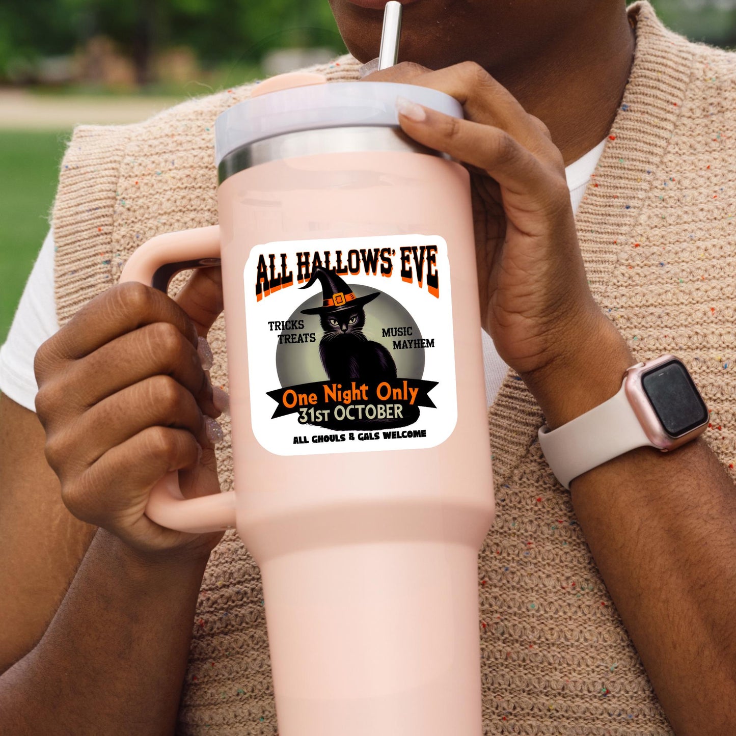 Halloween sticker, spooky season sticker, spooky sticker, kindle sticker, book sticker, kindle sticker, bookish sticker, pumkin decal
