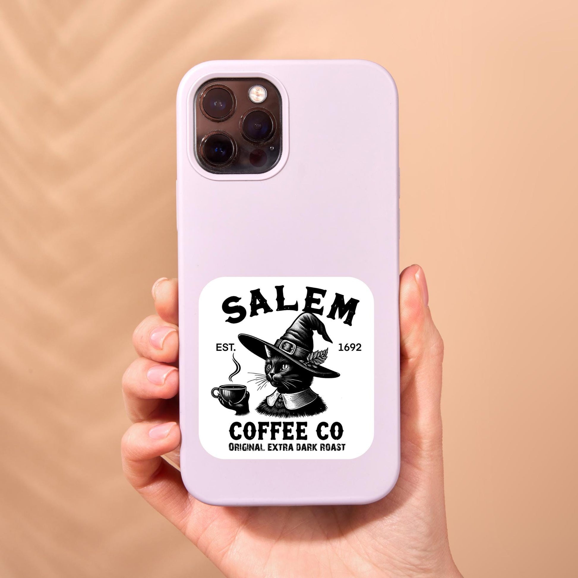 Salem sticker, Halloween sticker, spooky sticker, kindle sticker, book sticker, kindle sticker, bookish sticker, witch sticker, Salem witch