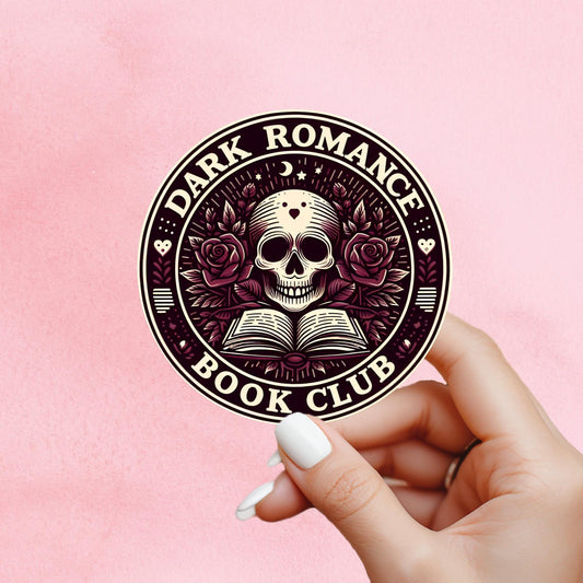 dark romance sticker, book club sticker, Morally grey book sticker, kindle sticker, bookish sticker, smut sticker, reader sticker, spicy