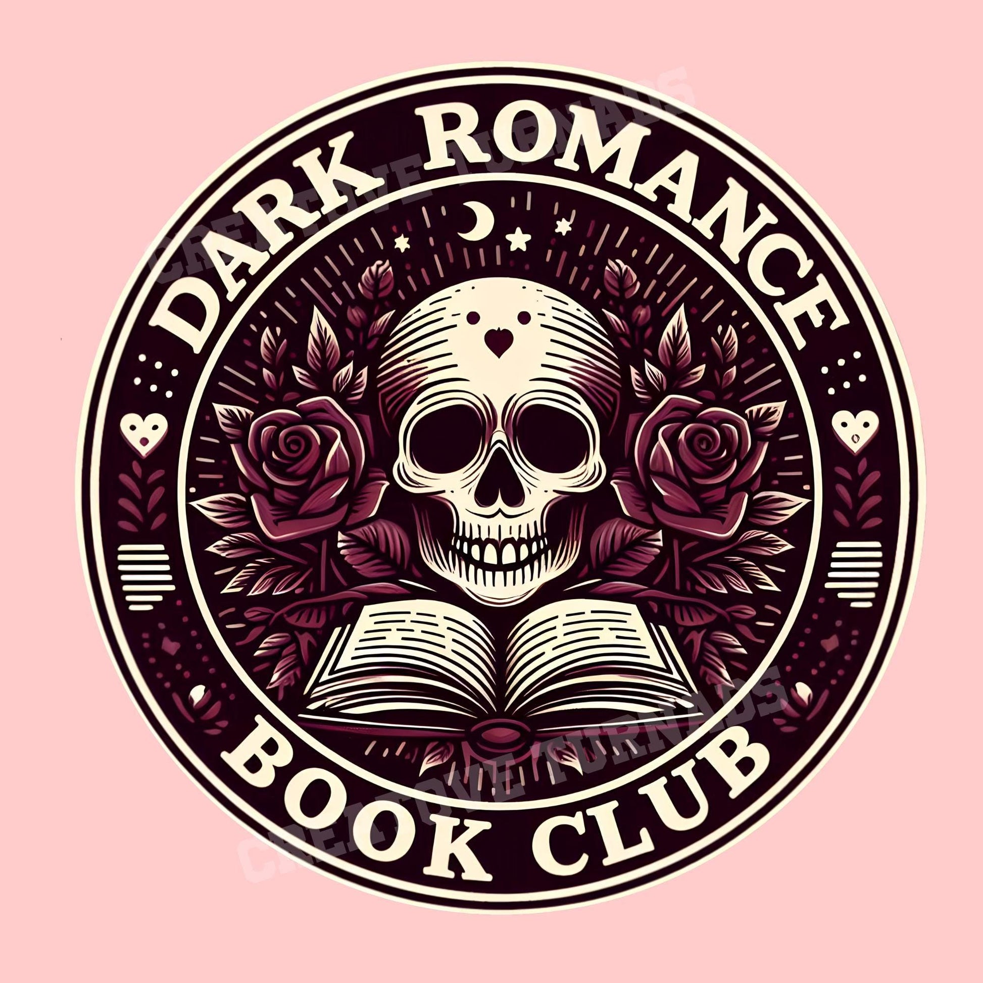 dark romance sticker, book club sticker, Morally grey book sticker, kindle sticker, bookish sticker, smut sticker, reader sticker, spicy