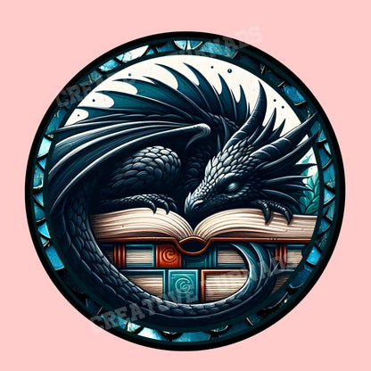 Dragon Sticker, one more chapter Sticker, gothic sticker, Fantasy Bookish Merch, Book Lover Gift, e-reader Kindle Stickers, Reading Lover,