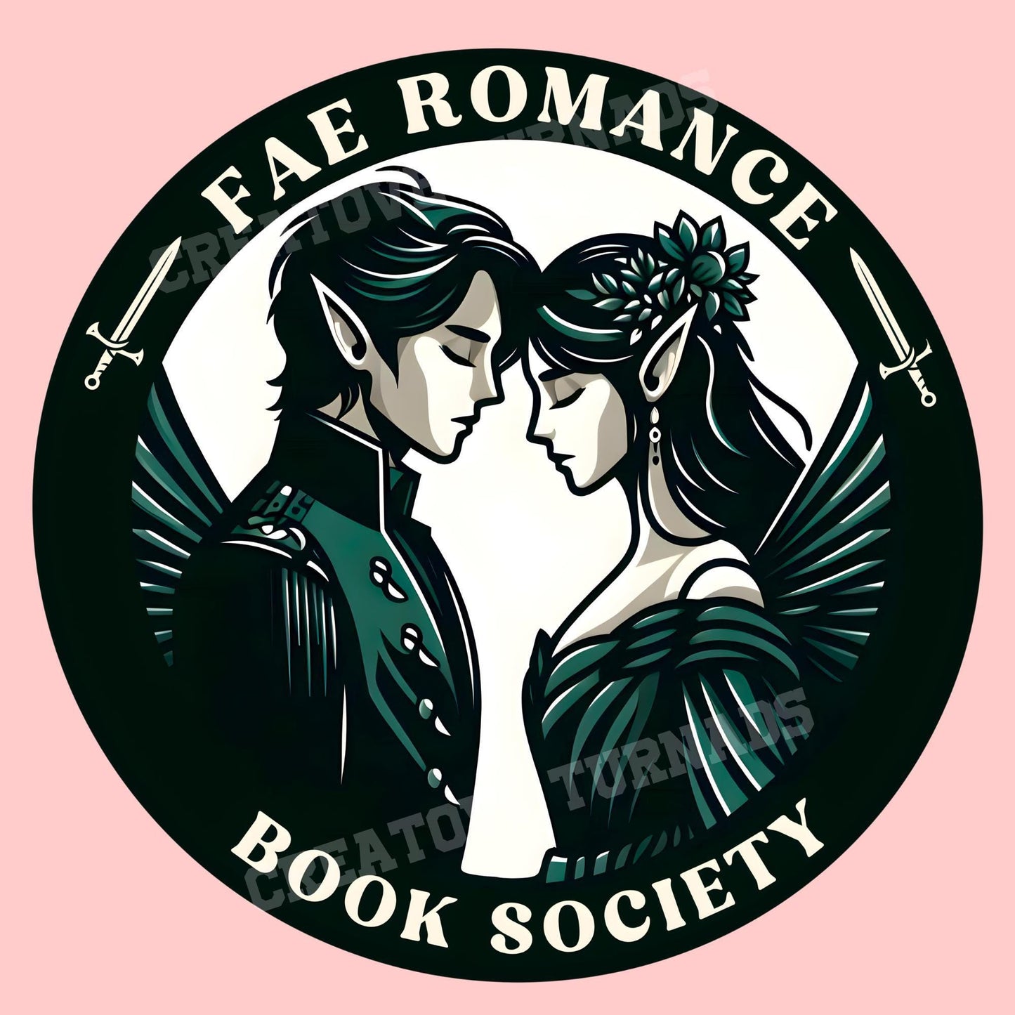 Fae romance sticker, fairy sticker, fantasy sticker, booktok sticker, book stickers for kindle, bookish sticker, book dragon, book stickers