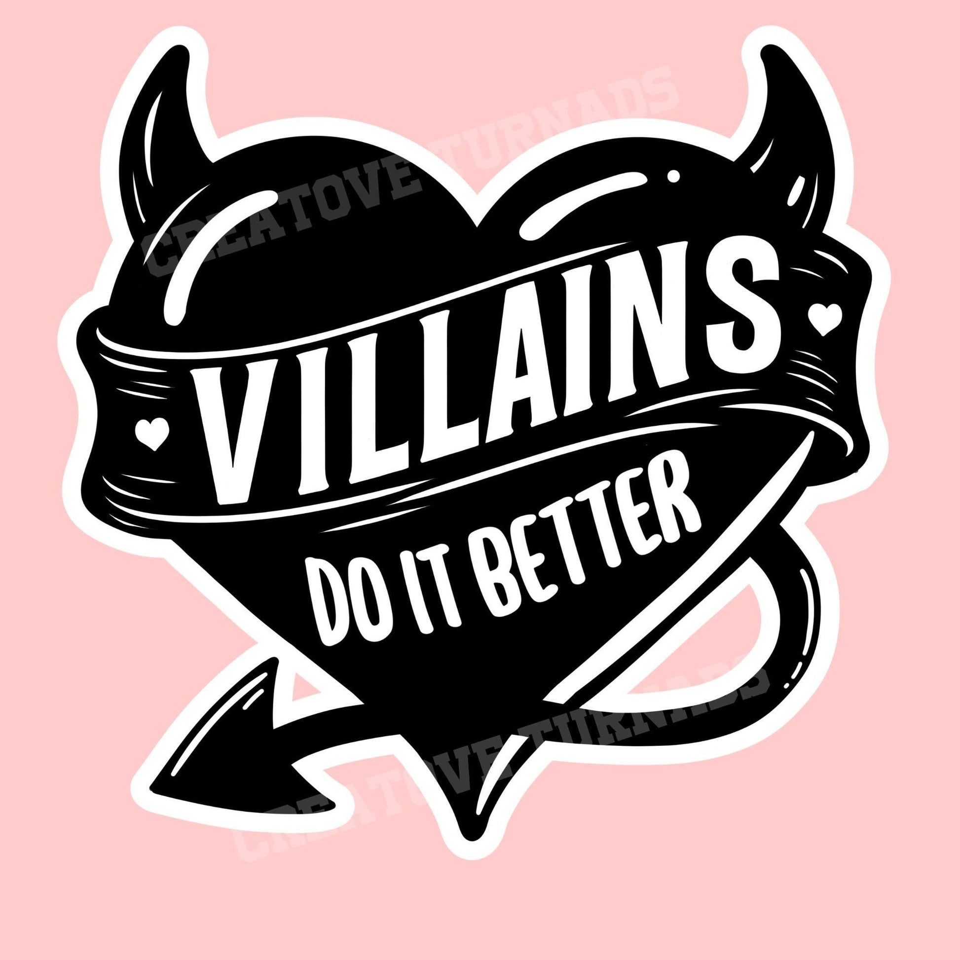 dark romance sticker, villains do it better, book club sticker, Morally grey sticker, kindle sticker, smut sticker, villain lover sticker