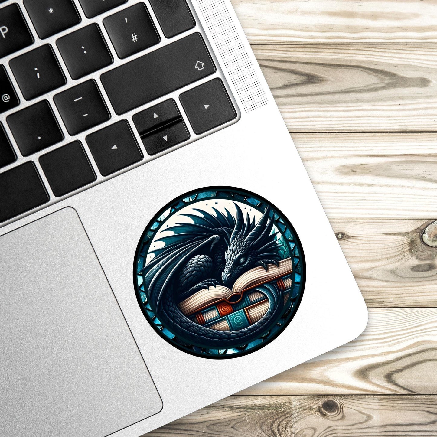 Dragon Sticker, one more chapter Sticker, gothic sticker, Fantasy Bookish Merch, Book Lover Gift, e-reader Kindle Stickers, Reading Lover,