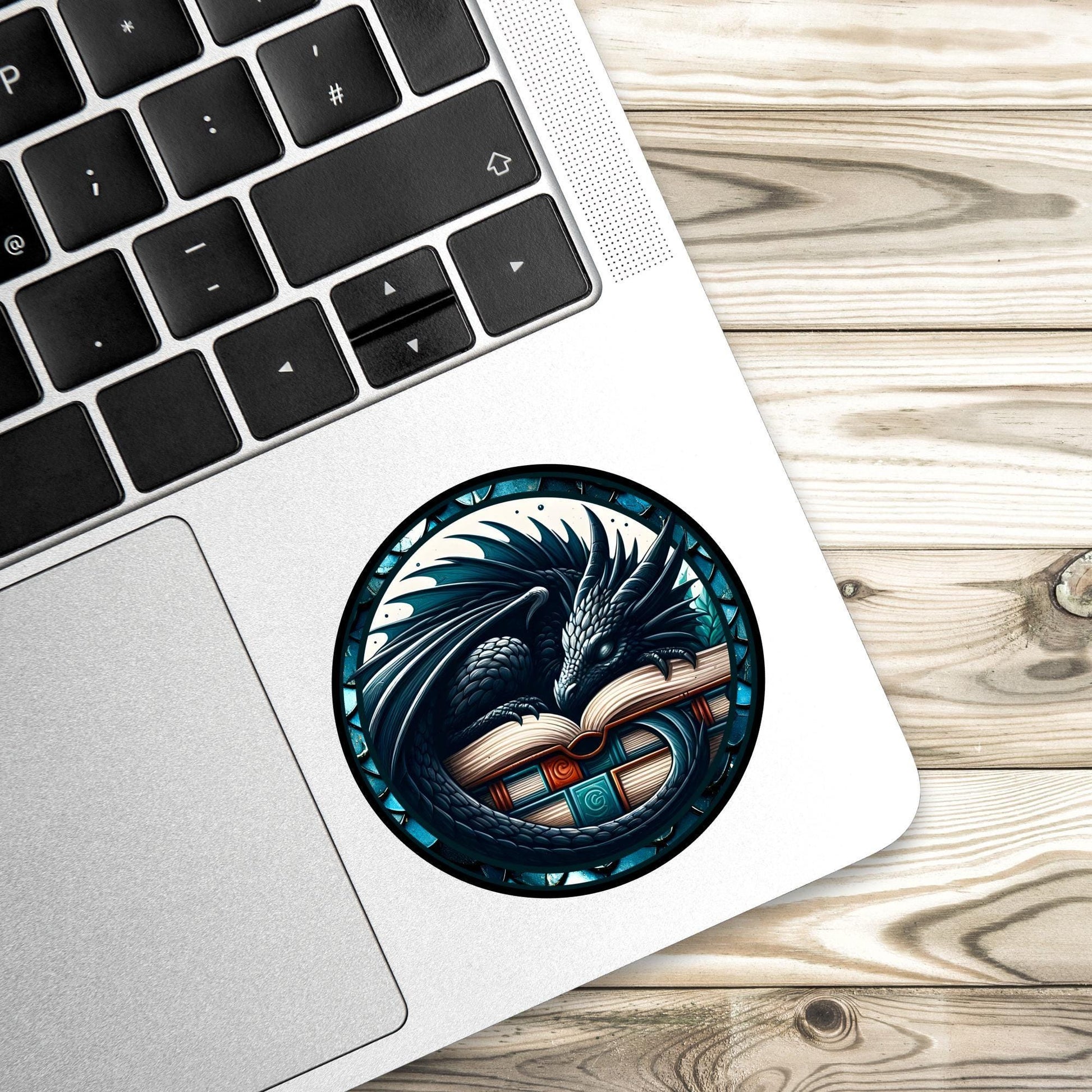 Dragon Sticker, one more chapter Sticker, gothic sticker, Fantasy Bookish Merch, Book Lover Gift, e-reader Kindle Stickers, Reading Lover,