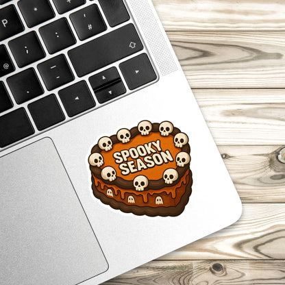 Halloween sticker, spooky season sticker, spooky sticker, kindle sticker, book sticker, kindle sticker, bookish sticker, pumkin stic