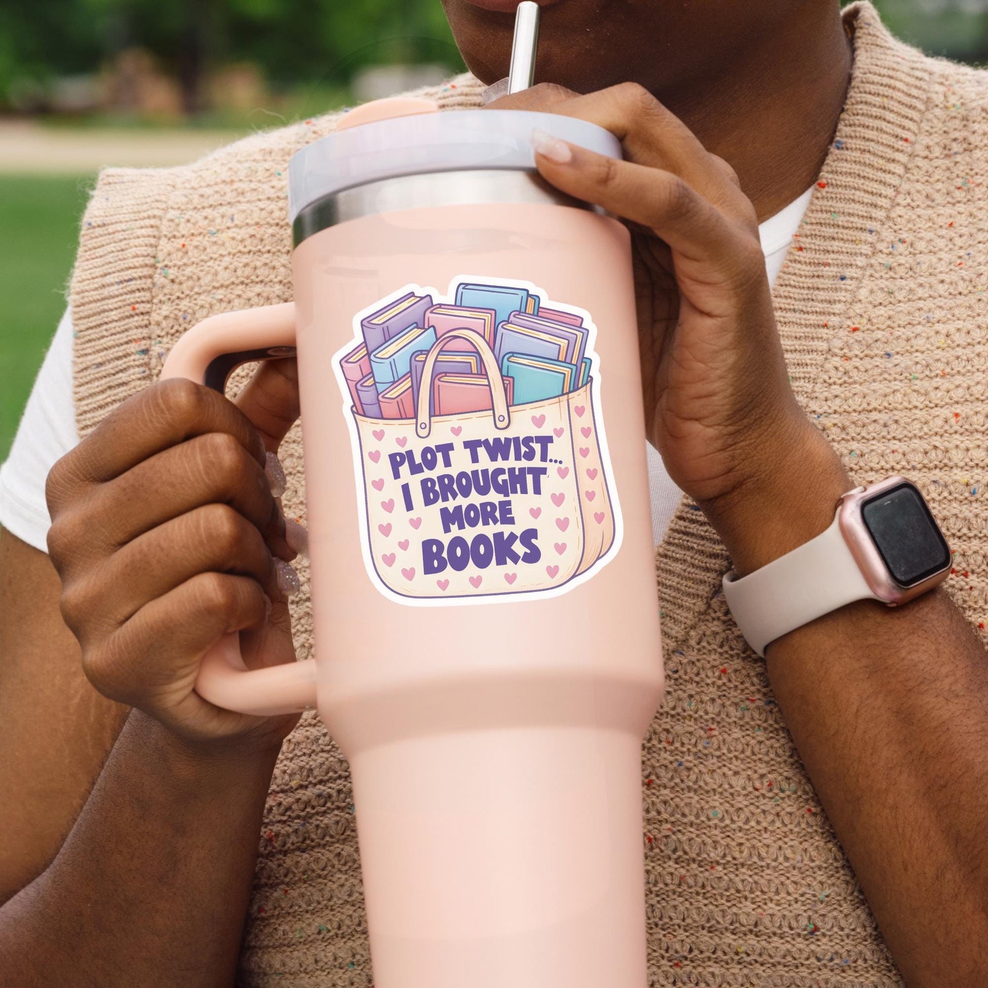 Plot twist I brought more books sticker, Antisocial Book Club sticker, Bookish gift, Reading, Smut sticker, Bookish merch, kindle sticker