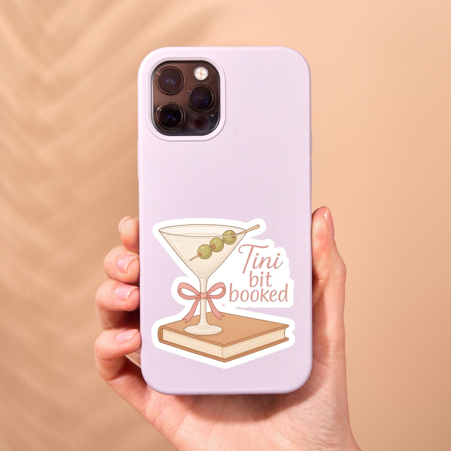 Tini bit booked, Book lover sticker, bookclub, kindle sticker, bookish sticker, book stickers, stickers for kindle, book merch,