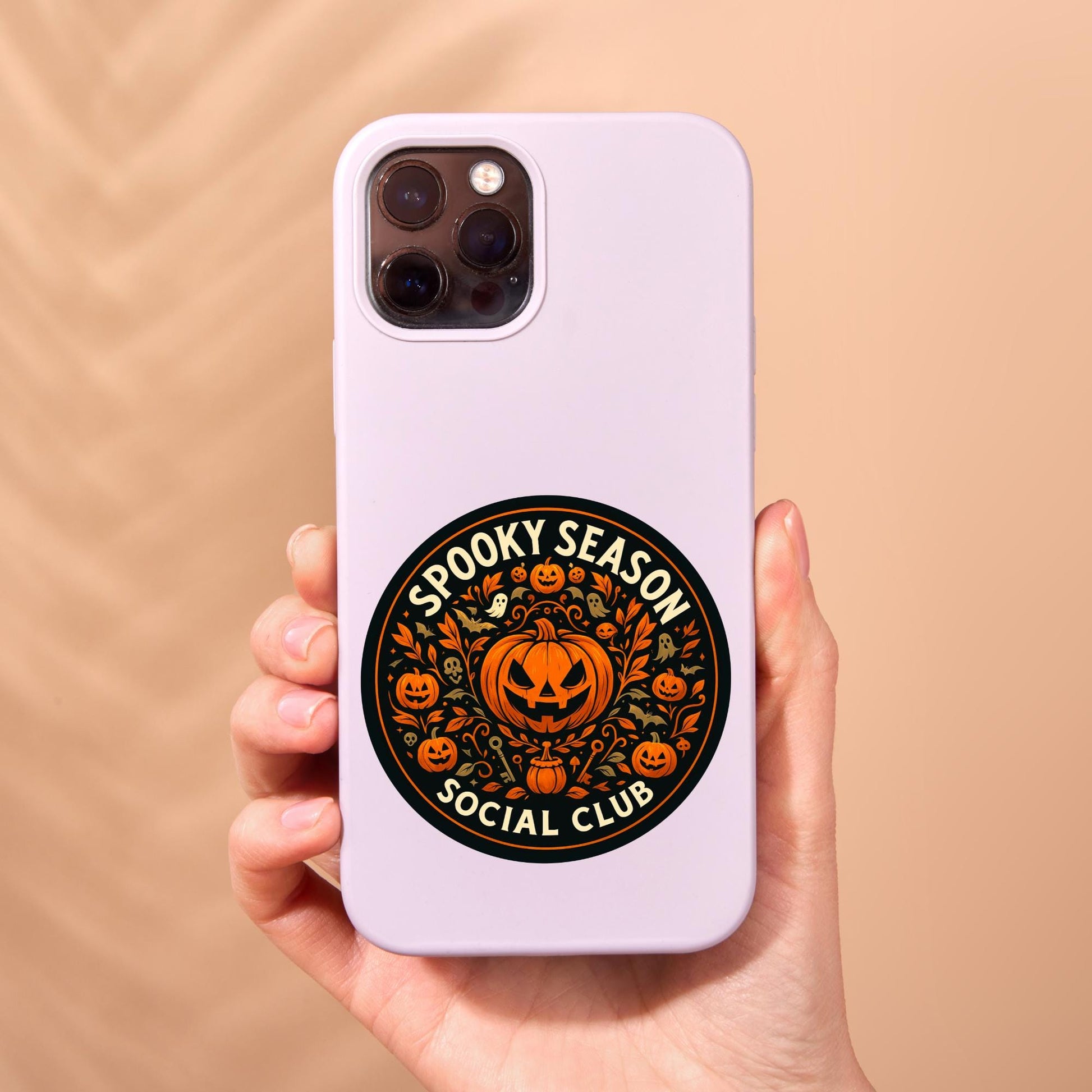 Halloween sticker, spooky season sticker, spooky sticker, kindle sticker, book sticker, kindle sticker, bookish sticker, pumkin decal