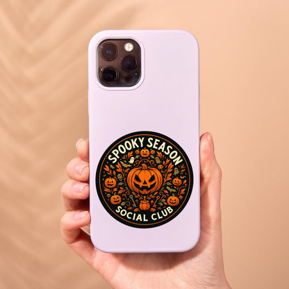 Halloween sticker, spooky season sticker, spooky sticker, kindle sticker, book sticker, kindle sticker, bookish sticker, pumkin decal