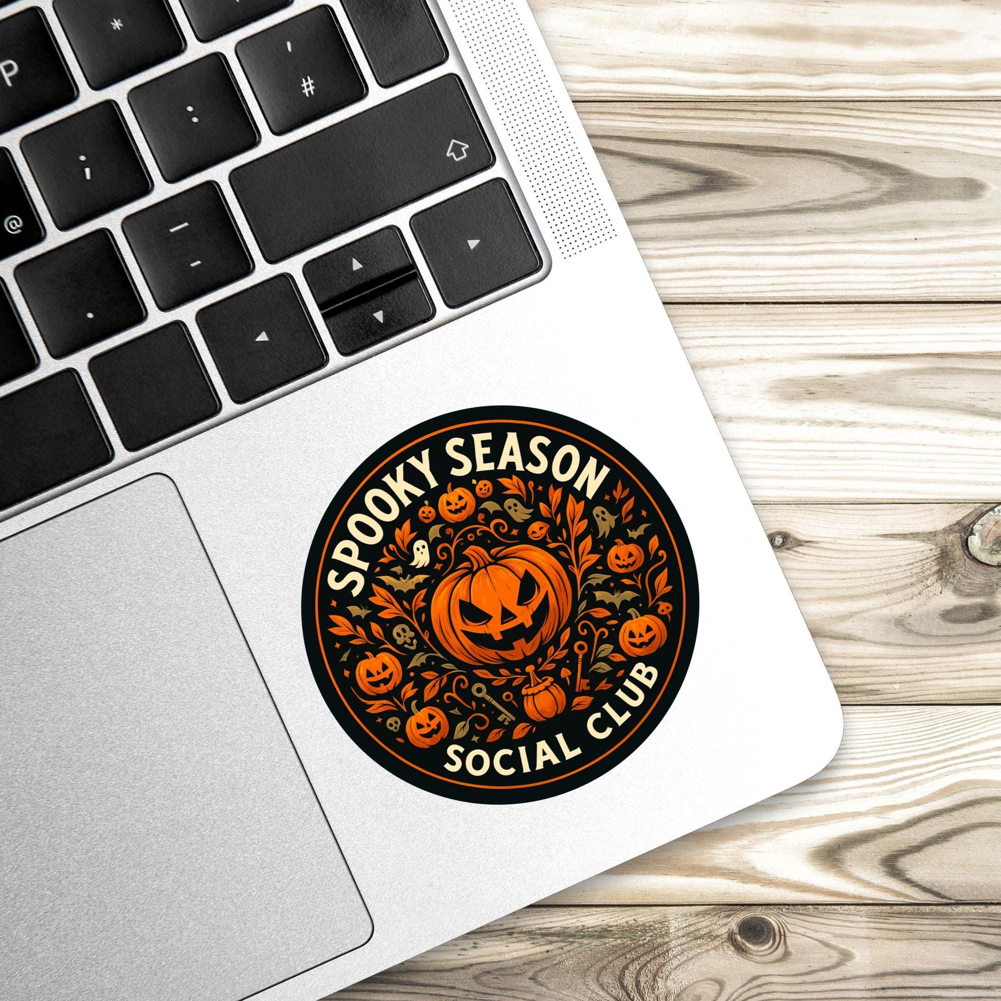 Halloween sticker, spooky season sticker, spooky sticker, kindle sticker, book sticker, kindle sticker, bookish sticker, pumkin decal