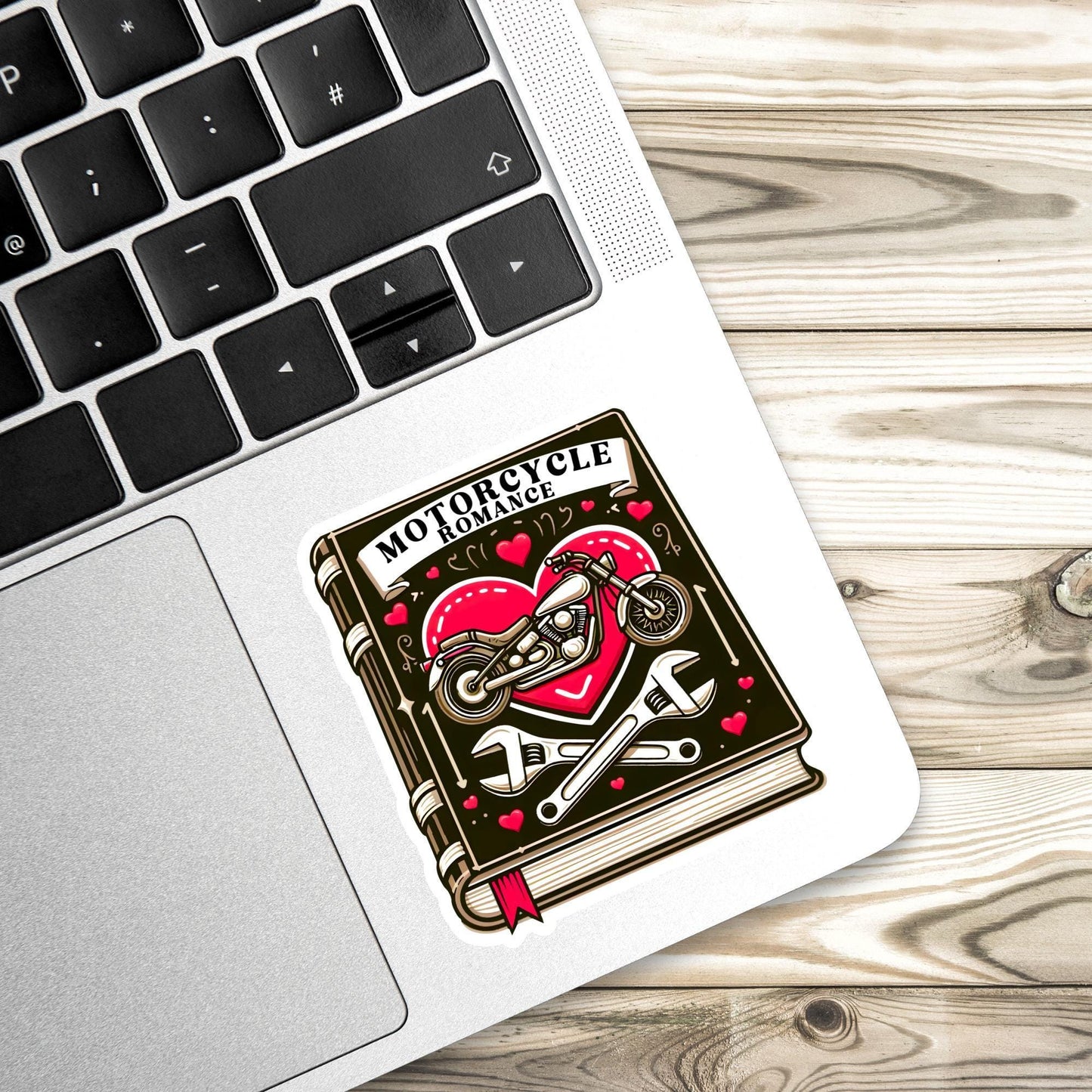 Motorcycle romance book club sticker, romance sticker, book sticker, kindle sticker, bookish sticker, book stickers, smut sticker