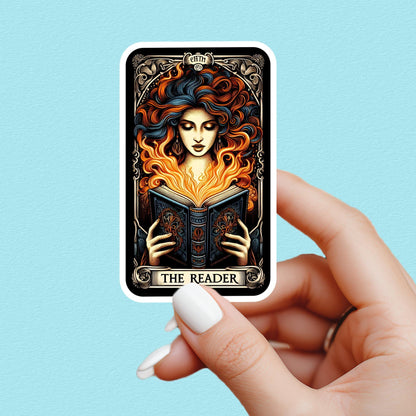 The reader sticker, Bookish sticker, kindle sticker, book sticker, kindle sticker, bookish sticker, book stickers, stickers for kindle