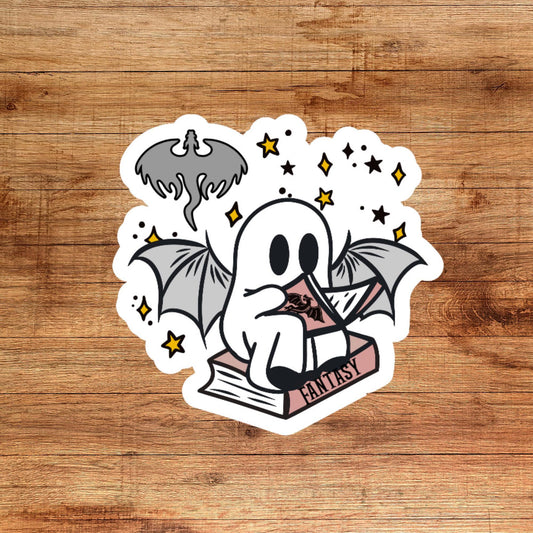 Fantasy Book Trope Ghosts Sticker