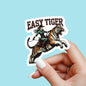 Cowgirl sticker, Western sticker, easy tiger sticker, country sticker, cowboy sticker, book sticker, kindle sticker, stickers for kindle