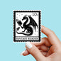 Fantasy reader sticker, troupe sticker, kindle sticker, book sticker, kindle sticker, bookish sticker, book stickers, stickers for kindle,