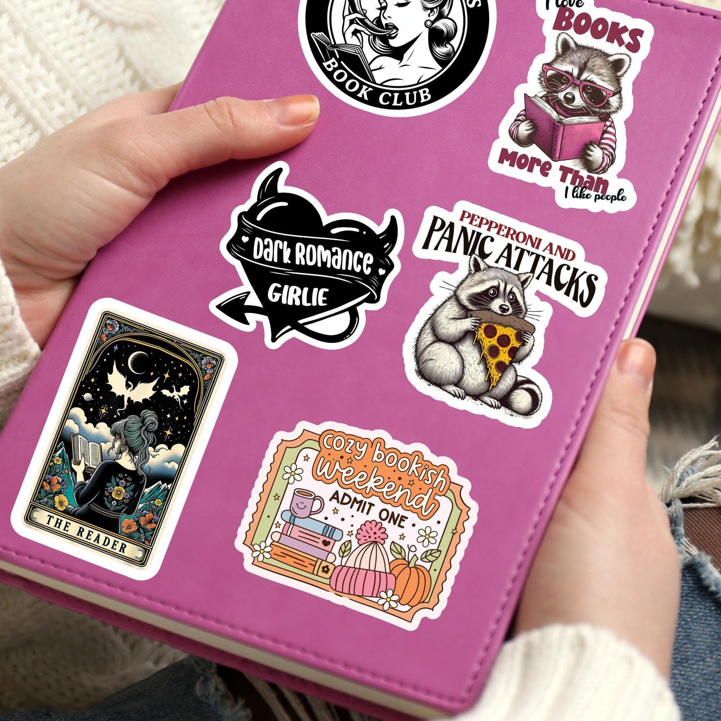 Cosy bookish weekend sticker, book sticker, kindle sticker, bookish sticker, book stickers, stickers for kindle, book merch,