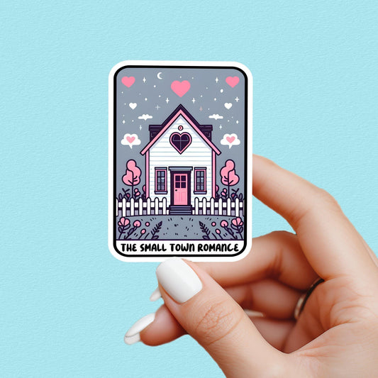 Small town romance book club sticker, romance sticker, book sticker, kindle sticker, bookish sticker, book stickers, sticker for kindle