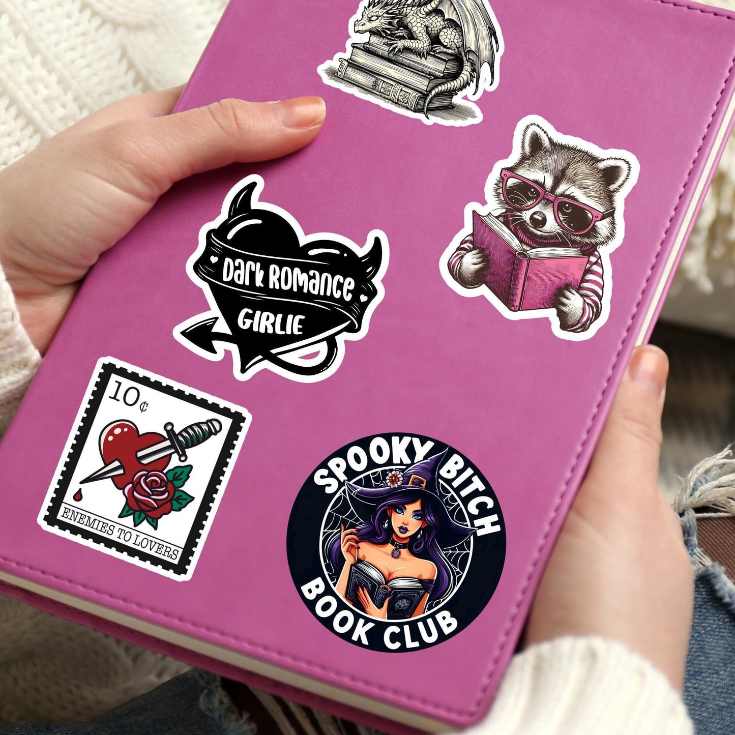 Spooky bich book club sticker, witch sticker, spooky sticker, book sticker, kindle sticker, bookish sticker, book stickers, Halloween sticke