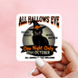 Halloween sticker, spooky season sticker, spooky sticker, kindle sticker, book sticker, kindle sticker, bookish sticker, pumkin decal