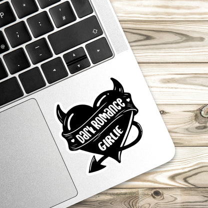 dark romance girlie sticker, dark romance sticker, Morally grey book sticker, kindle sticker, bookish sticker, smut sticker, reader sticker