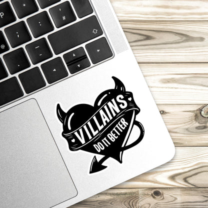dark romance sticker, villains do it better, book club sticker, Morally grey sticker, kindle sticker, smut sticker, villain lover sticker
