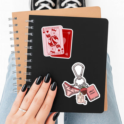 Smut sticker, dark romance girlie sticker, dark romance sticker, Morally grey book sticker, kindle sticker, bookish sticker, smut reader