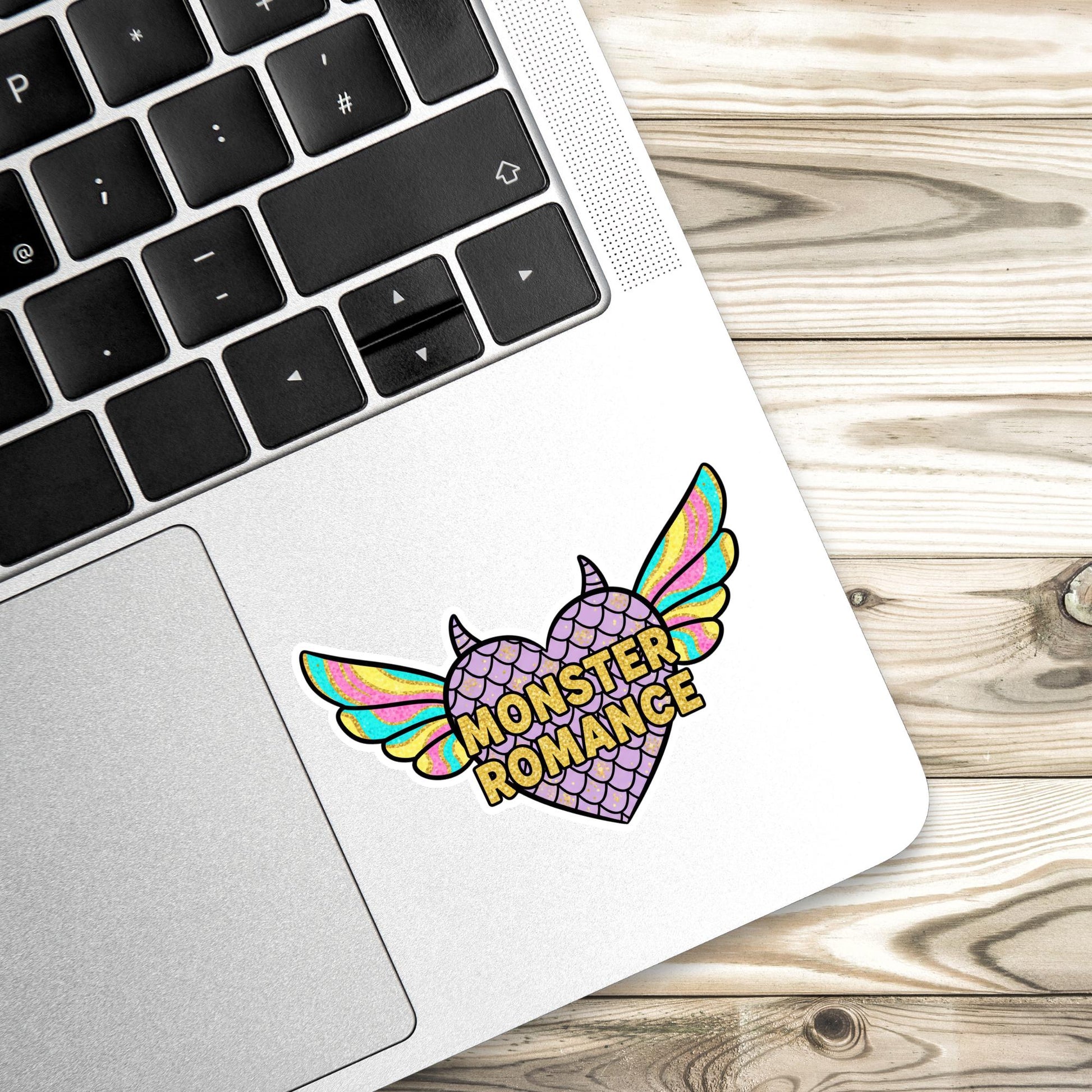 Monster romance sticker, troupe sticker, kindle sticker, book sticker, kindle sticker, bookish sticker, book stickers, book dragon sticker