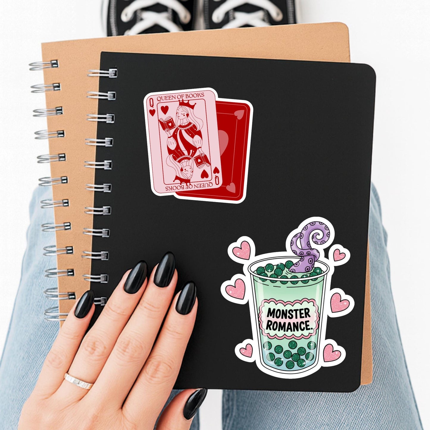 Monster romance sticker, troupe sticker, kindle sticker, book sticker, kindle sticker, bookish sticker, book stickers