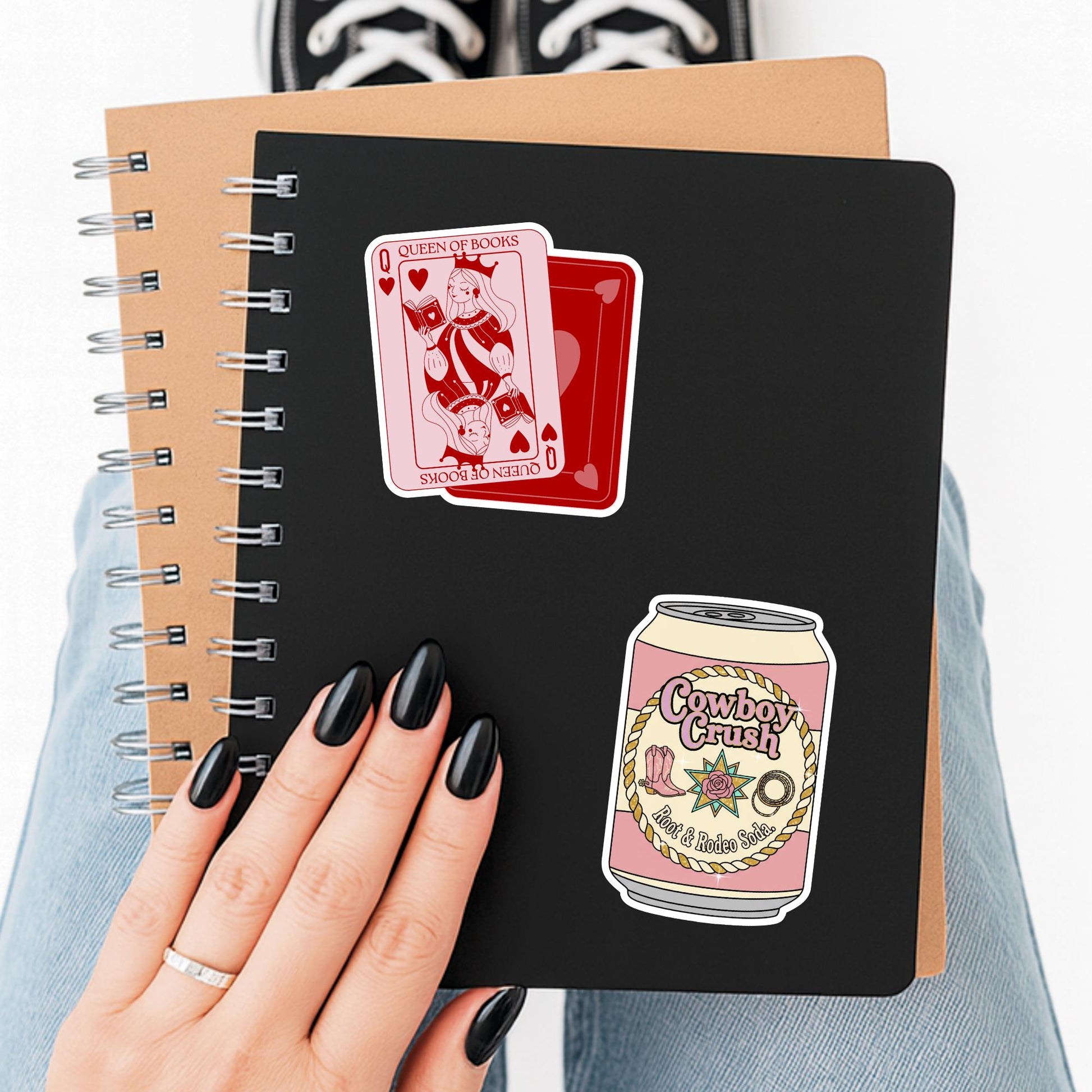 Cowboy Romance soda sticker, romance reader sticker, cowboy sticker, bookish sticker, book sticker, kindle sticker, stickers for kindle
