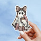 Book Ghosts Sticker, fantasy sticker, Bookish sticker, Spooky sticker, Bookish merch, Kindle stickers