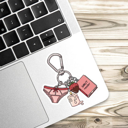 Smut sticker, dark romance girlie sticker, dark romance sticker, Morally grey book sticker, kindle sticker, bookish sticker, smut reader