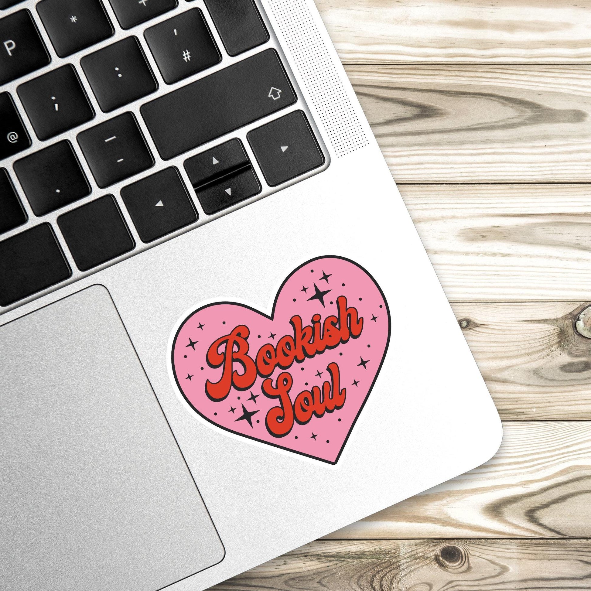 Bookish soul sticker, Bookish girlie sticker, bookish sticker, book sticker, kindle sticker, stickers for kindle, book lover gift