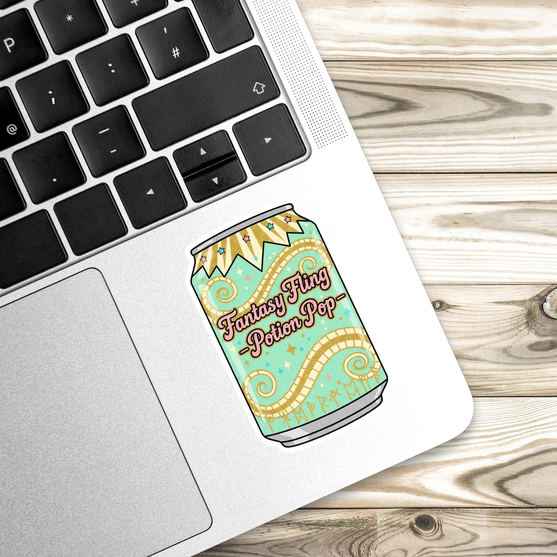 Fantasy fling soda sticker, fantasy sticker, Bookish sticker, Smut sticker, Book tropes, Bookish sticker, Reader sticker